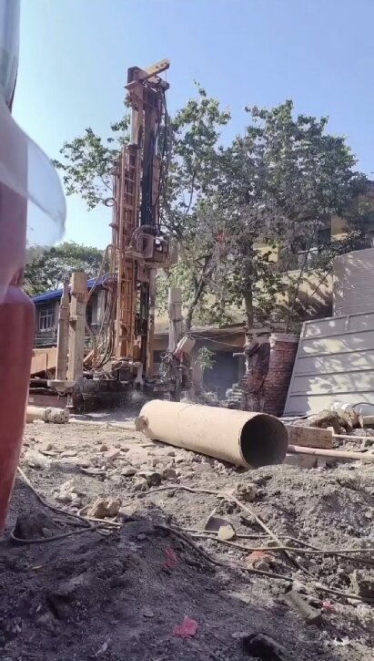 竹山工地施工用水井