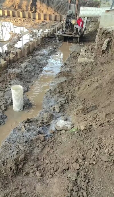 竹山工地施工用水井